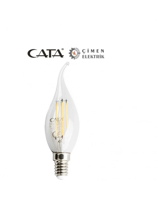 ÇOK SATAN CATA CT 4062 4W Led Flament Ampul 3200K Günışığı E14 Duy