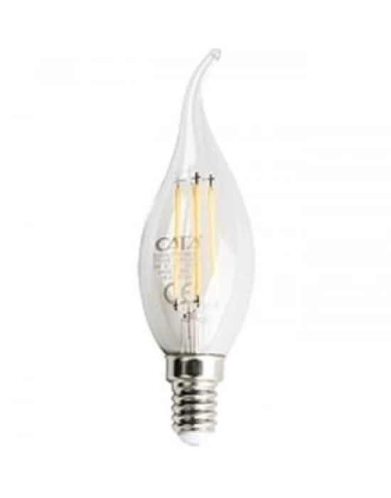 ÇOK SATAN CATA CT 4064G 7W Led Flament Kıvrık Buji 3000K Günışığı E14 Duy