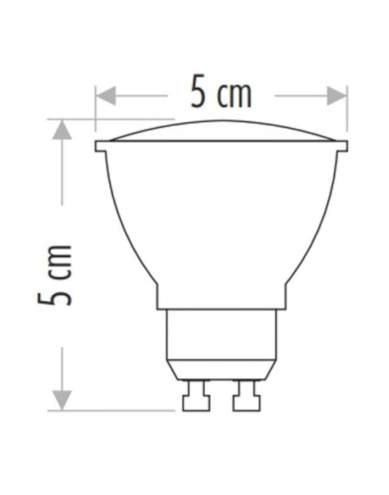 ÇOK SATAN CATA CT 4215 8W Led Çanak Ampul Amber