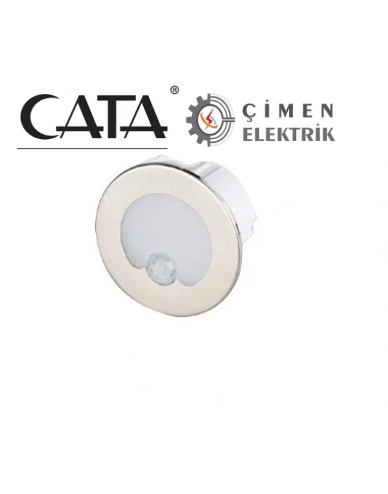 ÇOK SATAN CATA CT 5174 1.5W Radar Sensörlü Koridor Aydınlatması 6400K Beyaz Işık