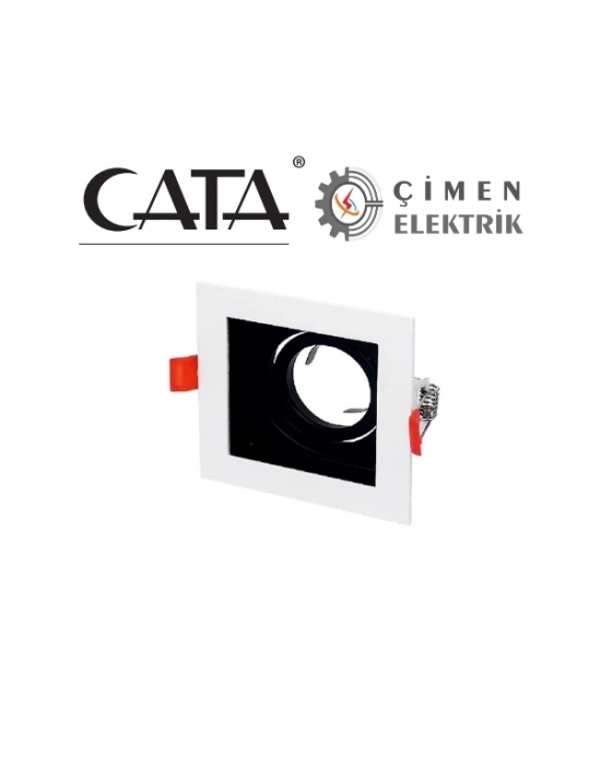 ÇOK SATAN CATA CT 5222 Beyaz (Siyah) Spot Kasası