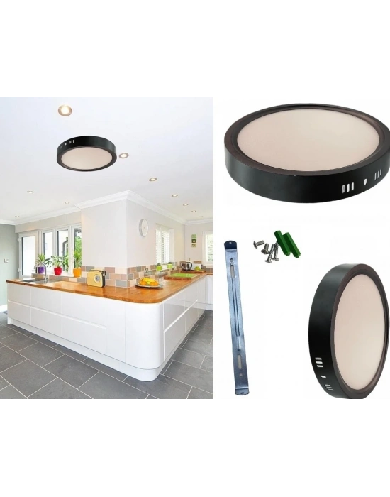 ÇOK SATAN CATA CT 5235 Siyah Kasa Led Spot18w 6400K Beyaz Işık