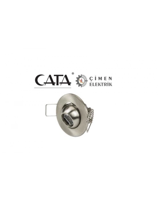 ÇOK SATAN CATA CT 5268 1.5W Satin Kasa  Led Spot 3200K Gün Işığı