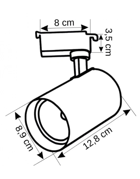 ÇOK SATAN CATA CT 5334 Ledli Ray Spot 30W 6400K Beyaz Işık