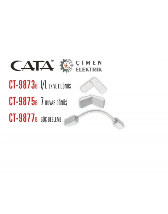 ÇOK SATAN CATA CT 9873 Magnetıc Ray Ek Parçası Beyaz