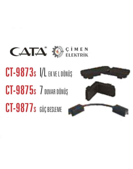 ÇOK SATAN CATA CT 9875 Magnetıc Ray Ek Parçası Siyah