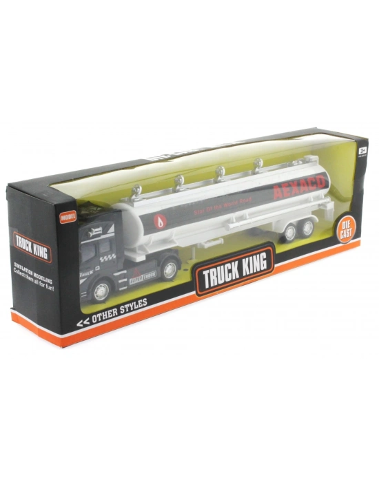 ÇOK SATAN Çek Bırak Die Cast Siyah Kafalı Tanker