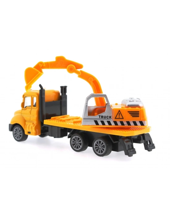 ÇOK SATAN Çek Bırak Metal Mini Sarı Kepçe