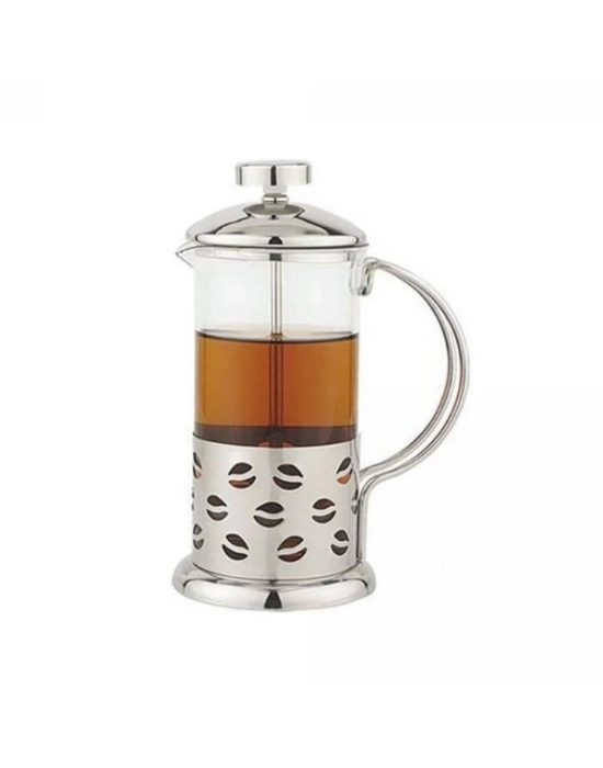 ÇOK SATAN Çelik Kulplu Cam French Press - 350 ml