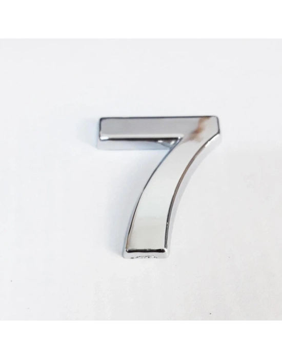 ® Cemax 7 Rakamı 3,75 cm Krom Yapışkanlı