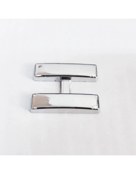 ® Cemax Eşittir İşareti 3,75 cm Krom Yapışkanlı