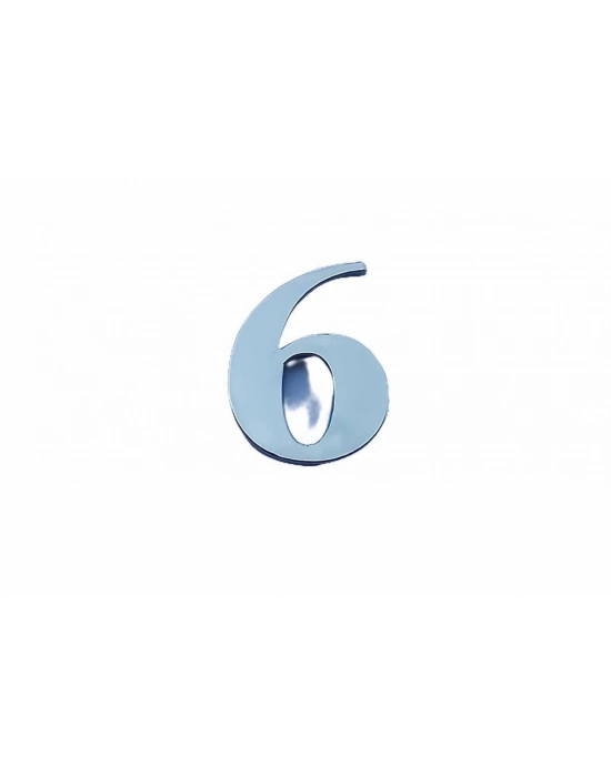 ® Cemax Villa Boy 6 Rakamı 8,5 cm Yapışkanlı