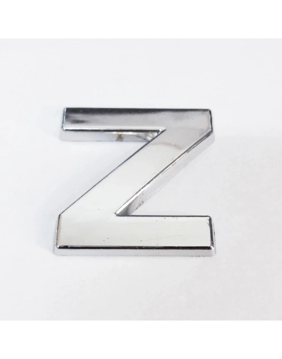 ® Cemax Z Harfi  3,75 cm Krom Yapışkanlı