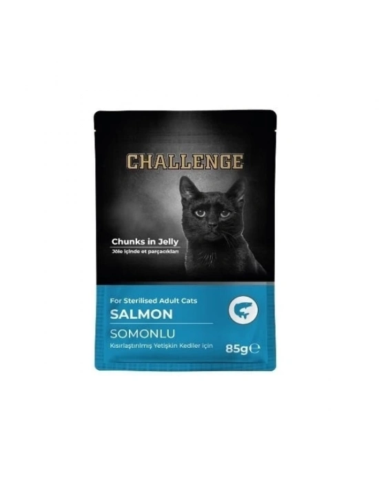ÇOK SATAN Challenge Somunlu Pouch Yetişkin Konserve Kedi Maması 85 Gr