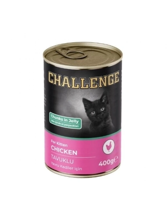 ÇOK SATAN Challenge Tavuklu Yavru Konserve Kedi Maması 400 Gr
