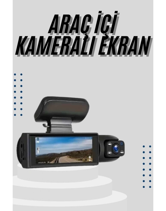 ÇOK SATAN Çift Kameralı Araç Kamerası Ön ve Arka Kameralı
