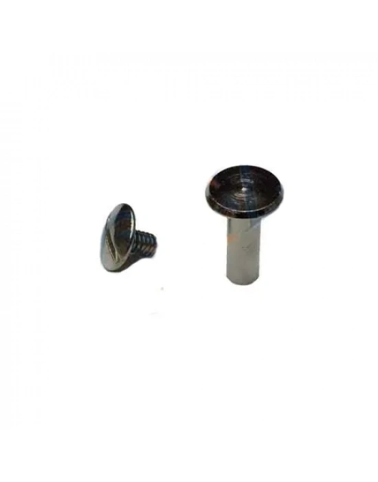 ÇOK SATAN Cilt Menü, Katalog, Kartela Vidası, 13mm - Nikel, 1 Adet