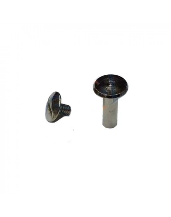 ÇOK SATAN Cilt Menü, Katalog, Kartela Vidası, 9 Mm - Nikel, 1 Adet