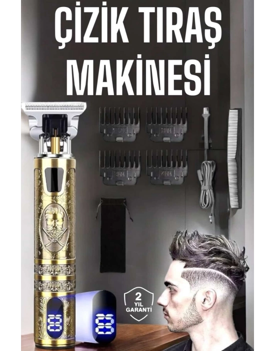 ÇOK SATAN Çizik Tıraş Makinesi Şarjlı Paslanmaz Çelik Bıçaklı Uzun Ömürlü