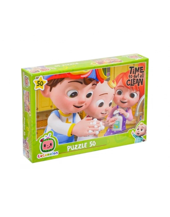 ÇOK SATAN CO7779 Cocomelon 50 Parça Çocuk Puzzle -Laço