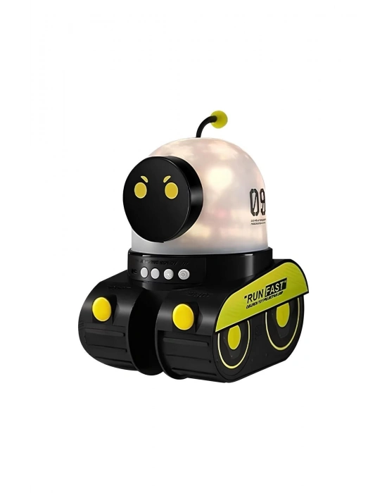 ÇOK SATAN ÇOCUKLAR İÇİN EĞİTİCİ VE EĞLENCELİ ROBOT TEMALI PROJEKTÖR GECE LAMBASI