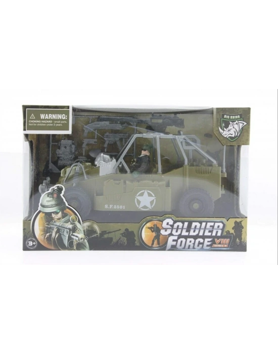 ÇOK SATAN Combat Force Figür ve Askeri Buggy