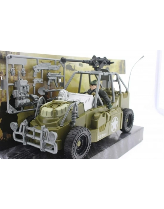 ÇOK SATAN Combat Force Figür ve Askeri Buggy