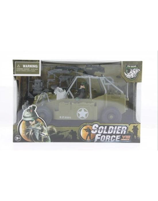 ÇOK SATAN Combat Force Figür ve Askeri Buggy