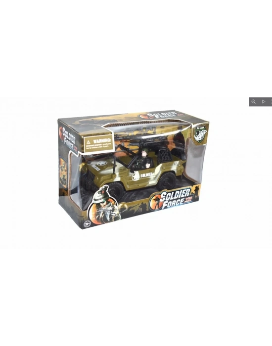 ÇOK SATAN Combat Force Figür ve Askeri Jeep