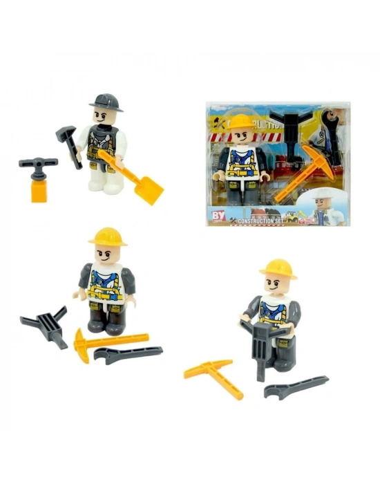 ÇOK SATAN Construction Işçi Figürü Lego Seti