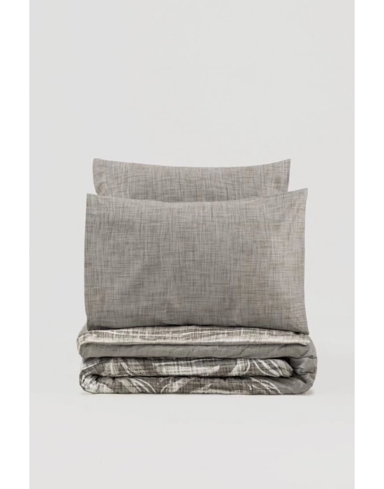 ÇOK SATAN Cotton Box Modern Çift Kişilik Nevresim Takımı Root Vizon