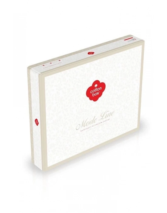 ÇOK SATAN Cotton Box Ranforce Nevresim Takımı Çift Kişilik Joseph Mavi