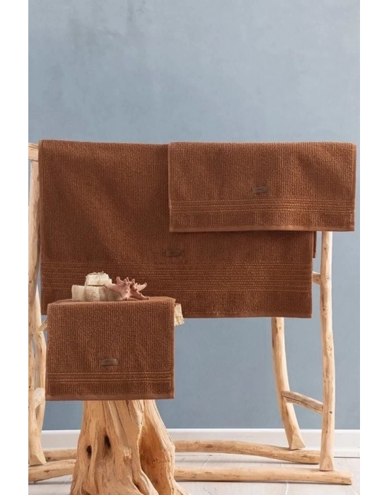 ÇOK SATAN Cotton Box Welness Terra Toprak Havlu Seti