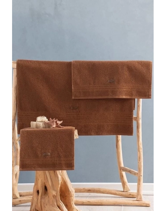 ÇOK SATAN Cotton Box Welness Terra Toprak Havlu Seti