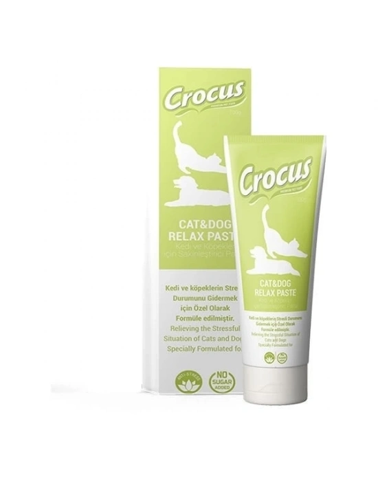 ÇOK SATAN Crocus Relax Kedi ve Köpek Sakinleştirici Macunu 100 Gr