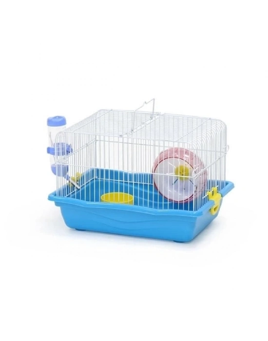 ÇOK SATAN Dayang Aksesuarlı Hamster Kafesi Renkli 35x26x23 Cm