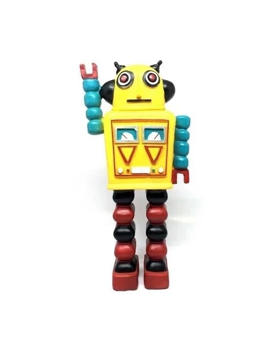 ÇOK SATAN Decotown Nostaljik Sevimli Uzaylı Robot Şeklinde Figür Biblo