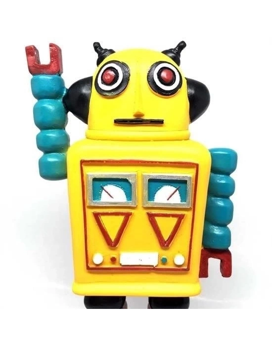 ÇOK SATAN Decotown Nostaljik Sevimli Uzaylı Robot Şeklinde Figür Biblo