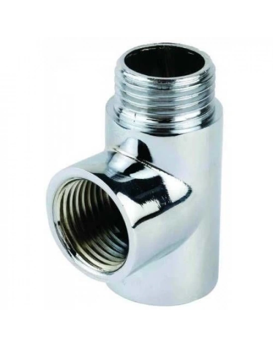 Delikli Krom Batarya Uzatma 3/4