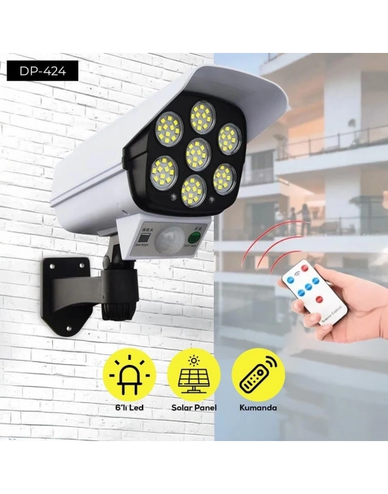 ÇOK SATAN Dempower Kumandalı Güneş Enerjili 6lı Led