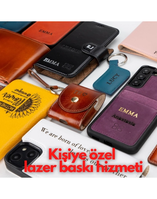 ÇOK SATAN Deri Kartlık BLWL018 TN18EF Gri