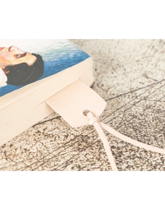 ÇOK SATAN Deri Kitap Ayracı, Pudra