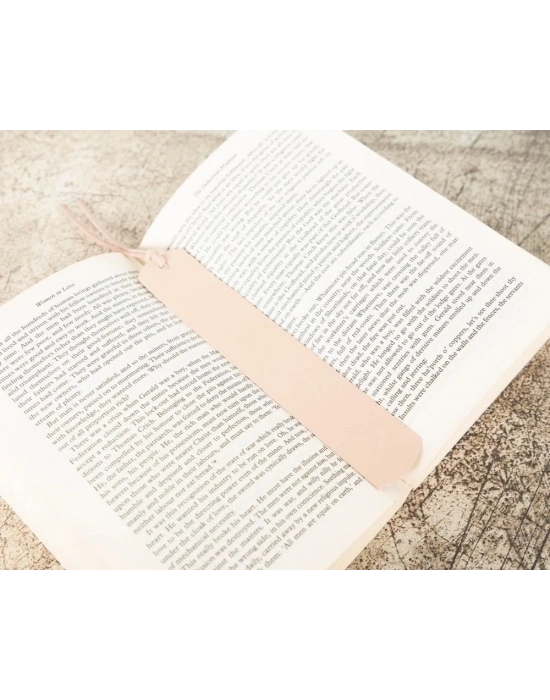 ÇOK SATAN Deri Kitap Ayracı, Pudra