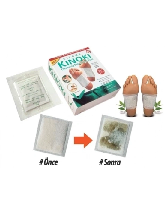 ÇOK SATAN Detox Ayak Bandı (10 Adet)