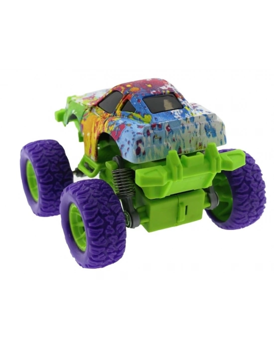 ÇOK SATAN Die Cast Batik Desenli Mor Teker Araba