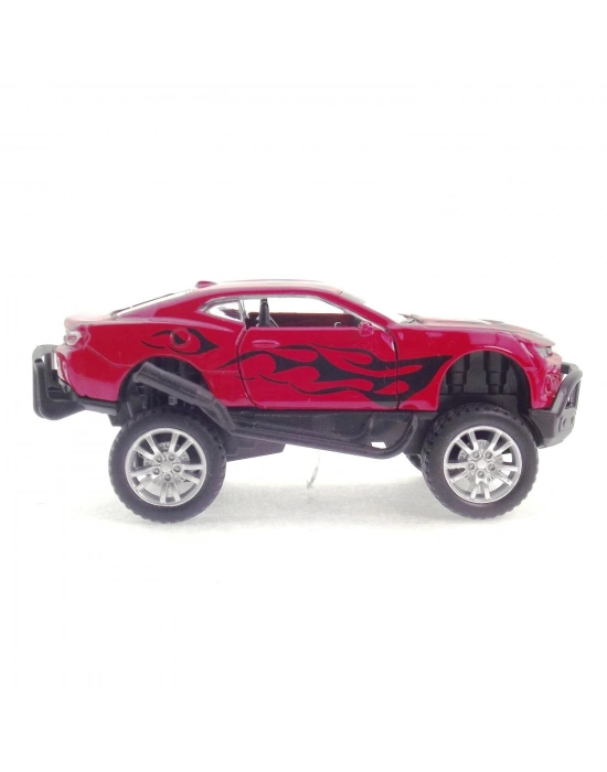 ÇOK SATAN Die Cast Çek Bırak Kırmızı Arazi Aracı