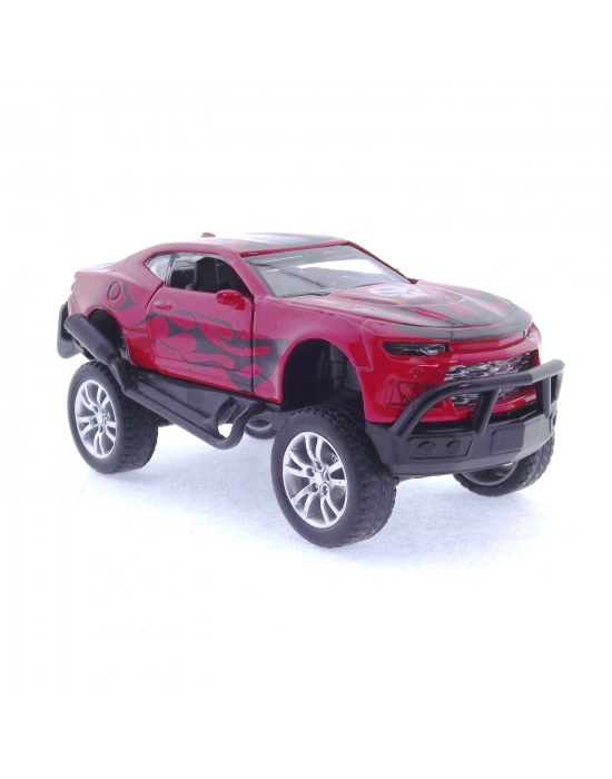 ÇOK SATAN Die Cast Çek Bırak Kırmızı Arazi Aracı