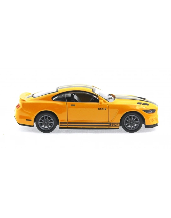 ÇOK SATAN Die Cast Çek Bırak Metal Sarı Spor Araba