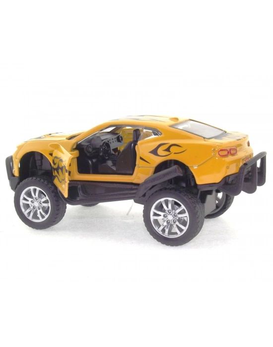 ÇOK SATAN Die Cast Çek Bırak Sarı Arazi Aracı