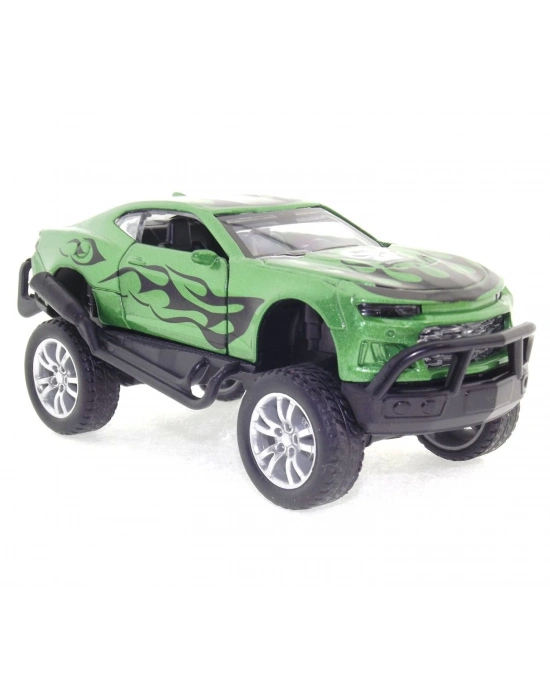 ÇOK SATAN Die Cast Çek Bırak Yeşil Arazi Aracı